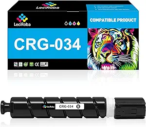 Photo 1 of LeciRoba CRG-034 Black High Yield Toner Cartridge Replacement for Canon 034 9454B001 for Canon imageCLASS MF810Cdn MF820Cdn Printer (Black, High Yield, 1-Pack)
