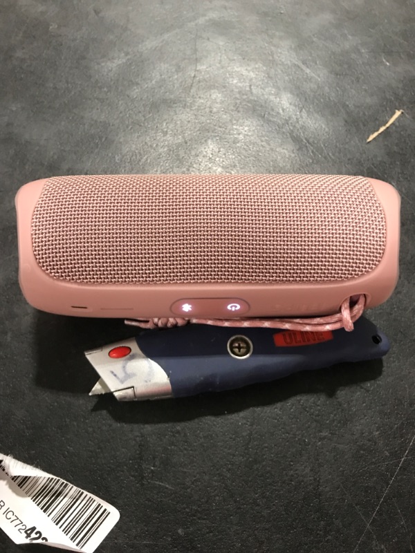 Photo 2 of JBL FLIP 5, Waterproof Portable Bluetooth Speaker, Pink Flip 5 Pink