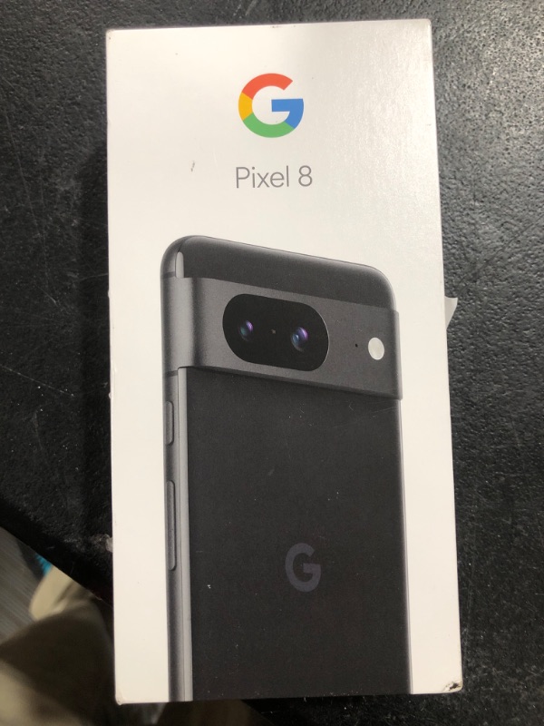 Photo 1 of Google Pixel 8 - Unlocked Android Smartphone with Advanced Pixel Camera, 24-Hour Battery, and Powerful Security - Obsidian - 128 GB 128 GB Phone Only Obsidian