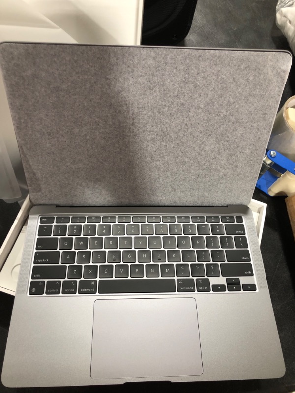 Photo 4 of Apple 2020 MacBook Air Laptop M1 Chip, 13" Retina Display, 8GB RAM, 256GB SSD Storage, Backlit Keyboard, FaceTime HD Camera, Touch ID. Works with iPhone/iPad; Space Gray 256GB Space Gray