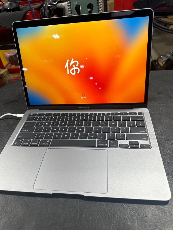 Photo 1 of Apple 2020 MacBook Air Laptop M1 Chip, 13" Retina Display, 8GB RAM, 256GB SSD Storage, Backlit Keyboard, FaceTime HD Camera, Touch ID. Works with iPhone/iPad; Space Gray 256GB Space Gray