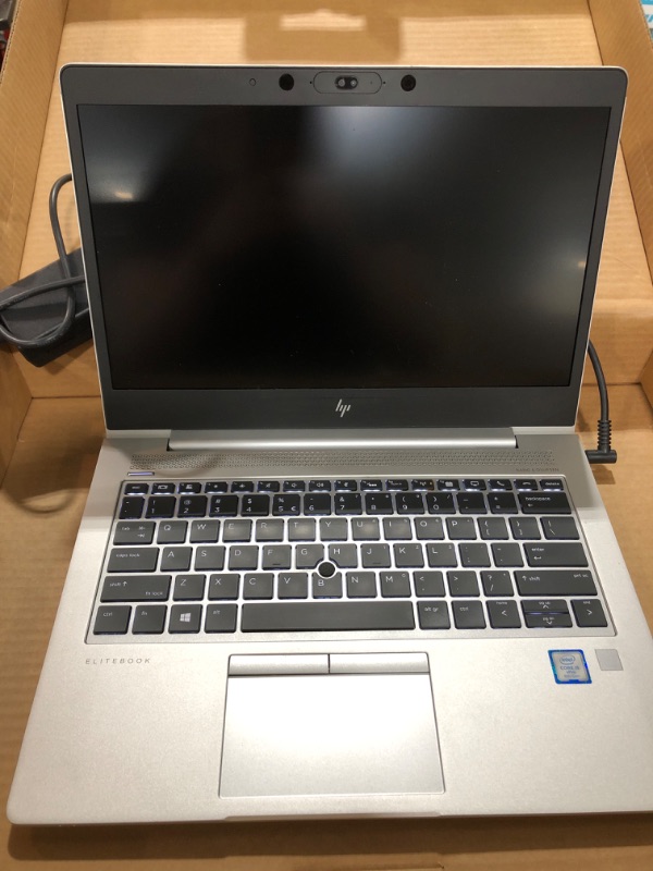 Photo 5 of HP Elitebook 830 G5 13Inch FHD Laptop, Core i5-8350U 1.7GHz, 16GB RAM, 512GB SSD, Windows 10 Pro 64Bit, Silver, CAM (Renewed) 830 G5|i5-8350U|16GB RAM+512GB SSD