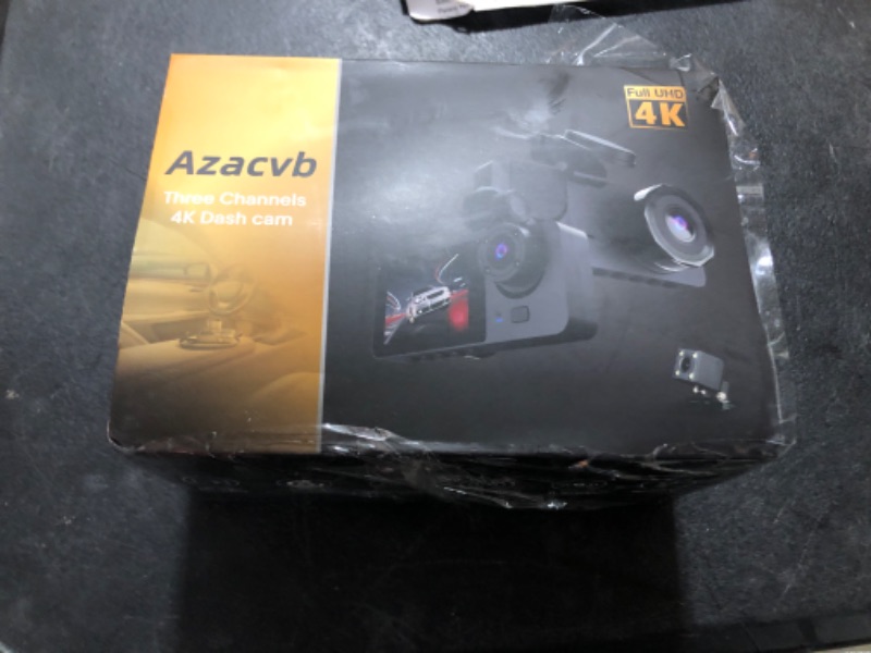 Photo 1 of Dash Camera for Cars,4K Full UHD Car Camera Front Rear with Free 32GB SD Card,Dashcams for Cars with Night Vision,24 Hours Parking Mode,WDR,G-Sensor,Motion Detection

