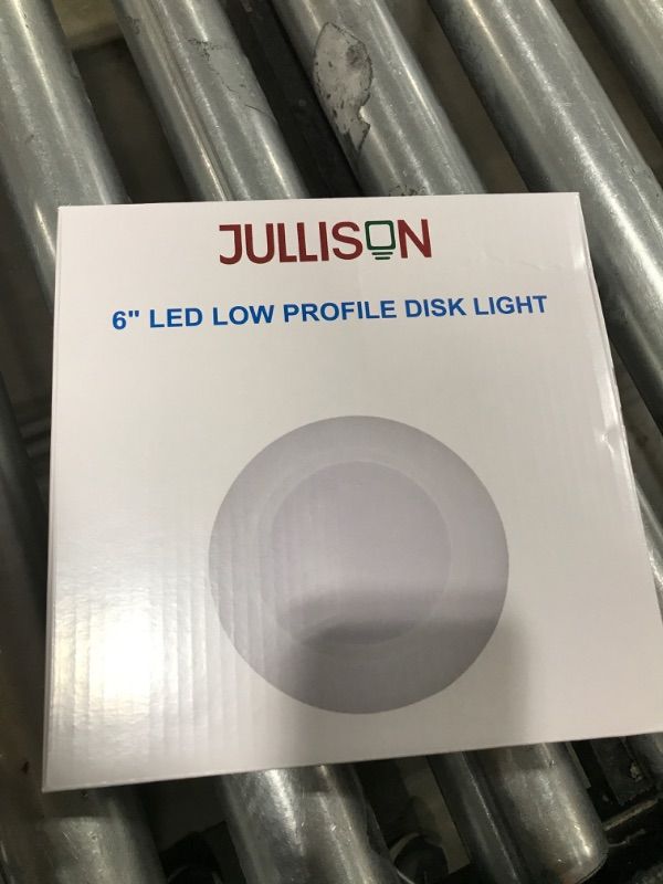 Photo 2 of 6 Inch LED Low Profile Recessed & Surface Mount Disk Light, Round, 15W, 900 Lumens, 4000K Cool White, CRI80, Driverless Design, Dimmable, cETLus Listed, White(1 Pack)
