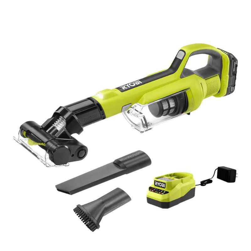 Photo 1 of *FOR PARTS* RYOBI ONE+ 18V Cordless Hand Vacuum with Powered Brush Kit 