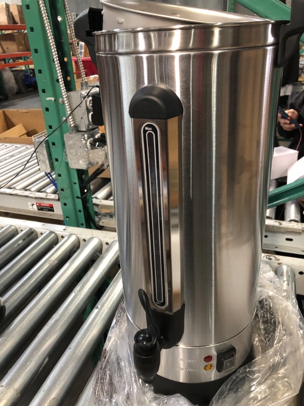 Photo 4 of VEVOR Commercial Coffee Urn, 65 Cups Stainless Steel Large Coffee Dispenser