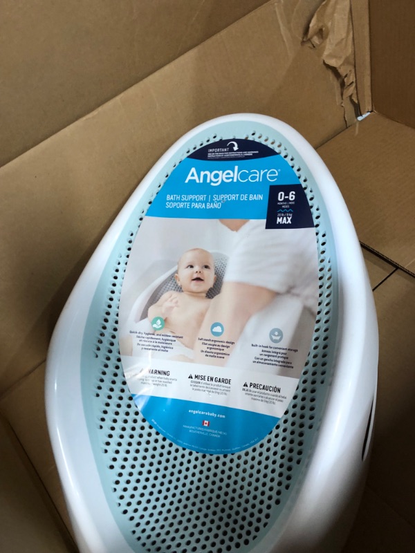 Photo 3 of Angelcare Baby Bath Support (Aqua) | Ideal for Babies Less than 6 Months Old