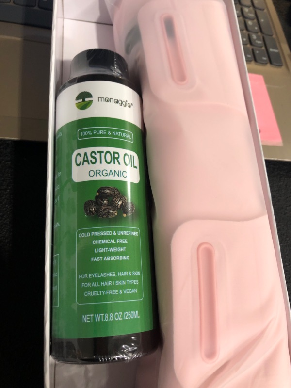 Photo 2 of Castor Oil Pack Kits - Castor Oil Packs for Liver Detox, Castor Oil Pack Wrap