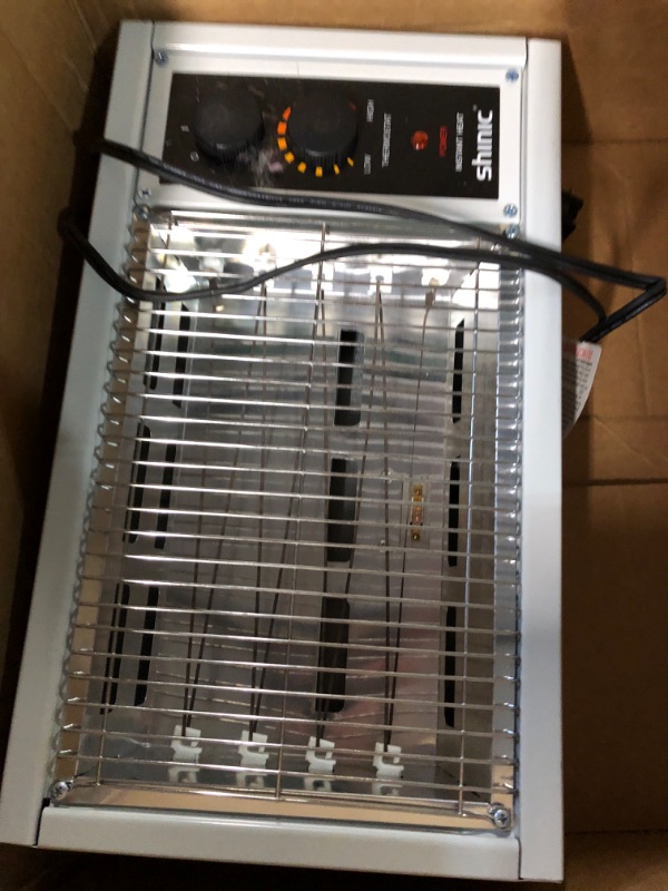 Photo 2 of **READ  NOTES**Shinic Radiant Heater, 1s Fast Heating, 1500W/750W Space Heaters for Indoor Use