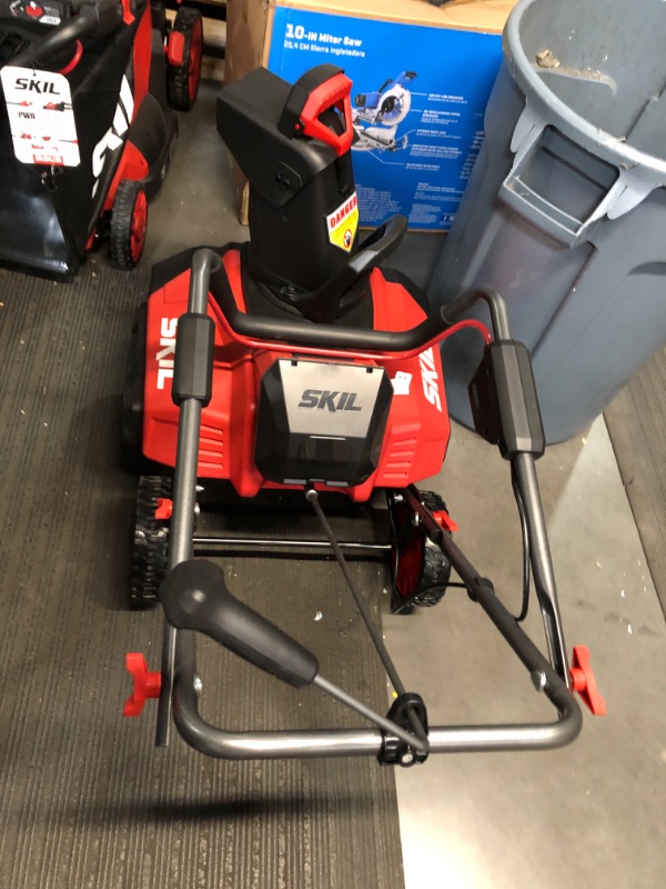 Photo 2 of ***NO BATTERY OR CHARGER***
SKIL PWR CORE 40 Brushless 40V 20 in. Single Stage Snow Blower Kit