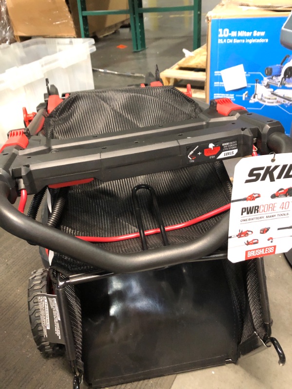 Photo 2 of ***USED - NO BATTERY OR CHARGER - UNABLE TO TEST***
SKIL PM4910-10 PWR CORE 40 20-Inch 40V Brushless Push Mower