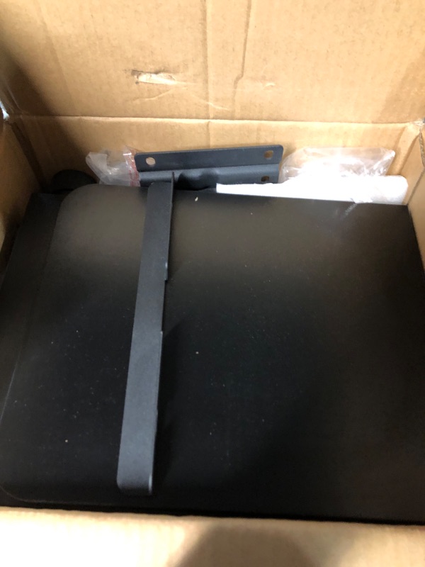 Photo 1 of HUANUO Keyboard Tray Under Desk, 360 Rotating Keyboard Tray with Adjustable C Clamp23.62" W x 9.84" D, Black