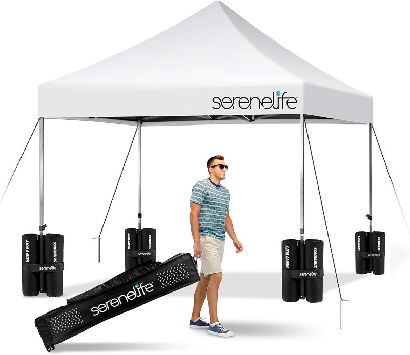 Photo 1 of *SEE NOTES*
SereneLife Pop Up Canopy Tent