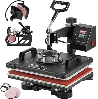 Photo 1 of VEVOR Heat Press, 5 in 1 Heat Press Machine Machine 12x15