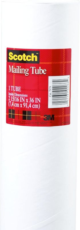 Photo 1 of 3M Scotch Mailing Tube,2-15/16 Inches x 36 Inches (7979)