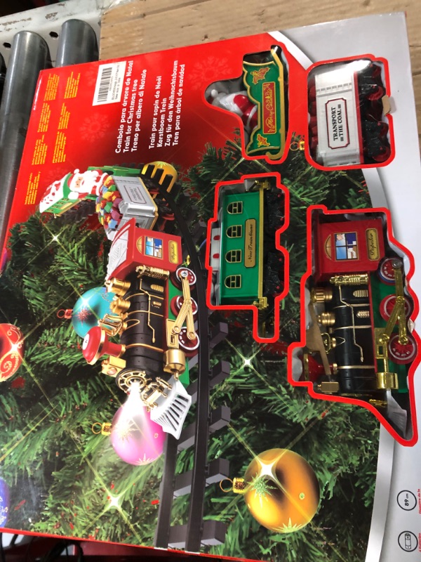 Photo 2 of BELLOCHIDDO Toy Train steam Engine Electric Train Sets for Kids Toys Birthday  