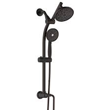 Photo 1 of ***READ NOTES***allen + roth Oil Rubbed Bronze Shower Faucet Bar System with 2-way Diverter