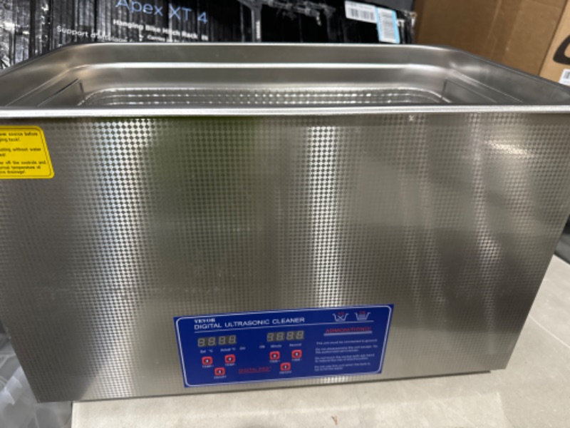 Photo 2 of ***PARTS ONLY***VEVOR 30L Industrial Ultrasonic Cleaner with Digital Timer