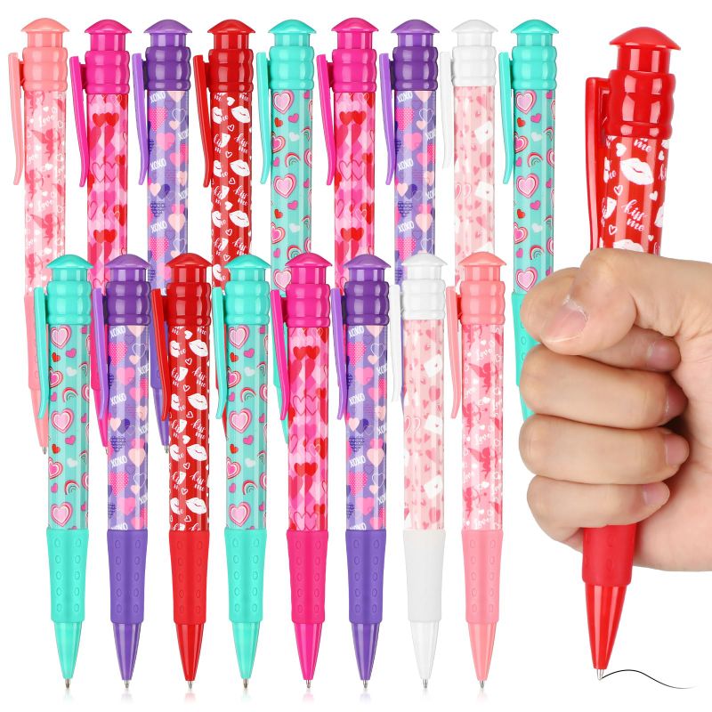 Photo 1 of 12 Pcs Valentine's Day Jumbo Pens 2 pk