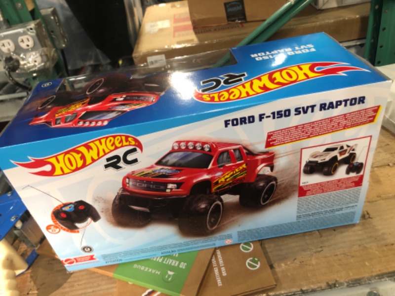 Photo 2 of ?Hot Wheels Remote Control Truck, Red Ford F-150