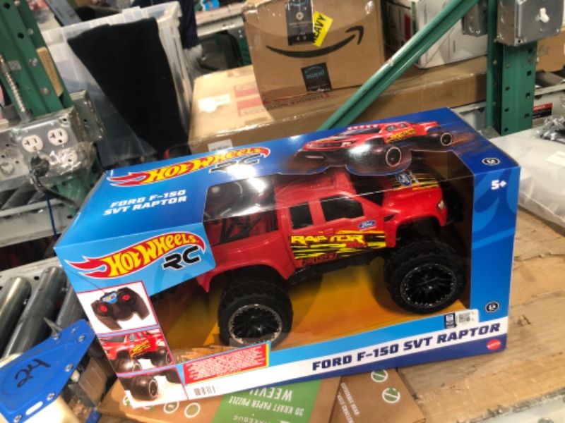 Photo 3 of ?Hot Wheels Remote Control Truck, Red Ford F-150