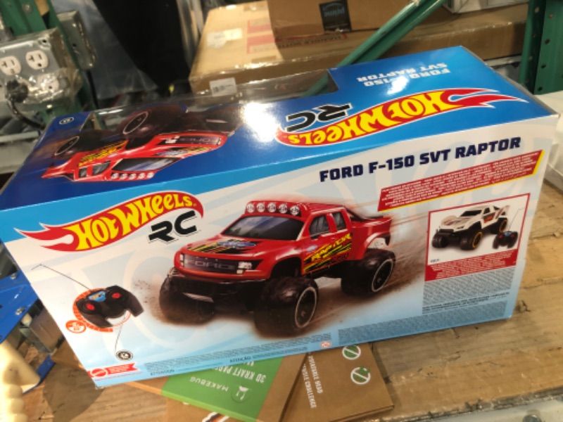 Photo 2 of ?Hot Wheels Remote Control Truck, Red Ford F-150