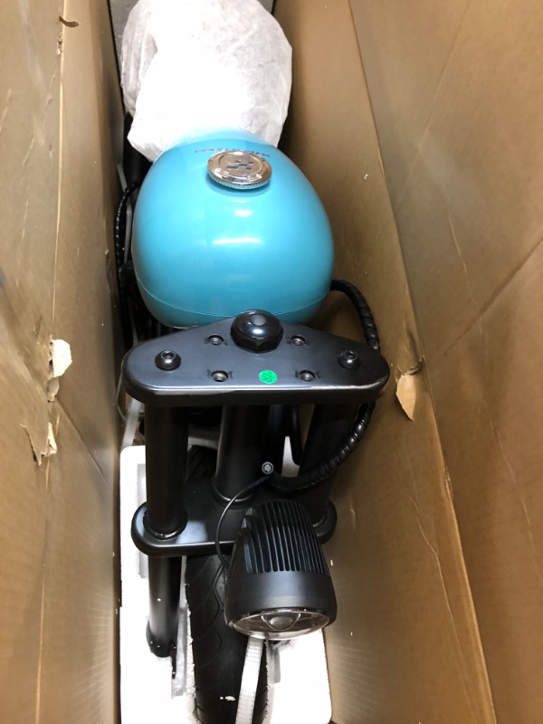 Photo 3 of [FOR PARTS, READ NOTES] NONREFUNDABLE
Electric Motorcycle for Kids,Blue)