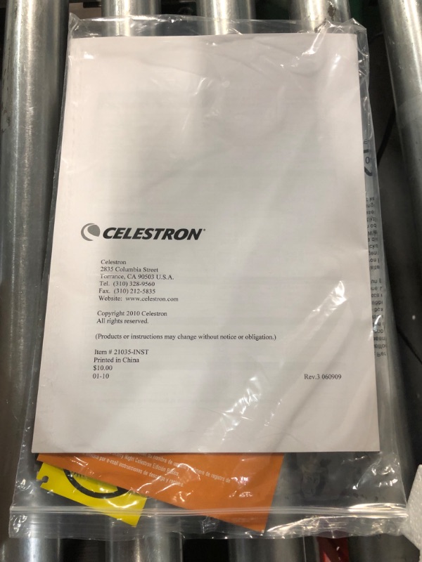 Photo 4 of Celestron - PowerSeeker 127EQ Telescope - Manual German Equatorial Telescope for Beginners - Compact and Portable - Bonus Astronomy Software Package - 127mm Aperture 127EQ Newtonian