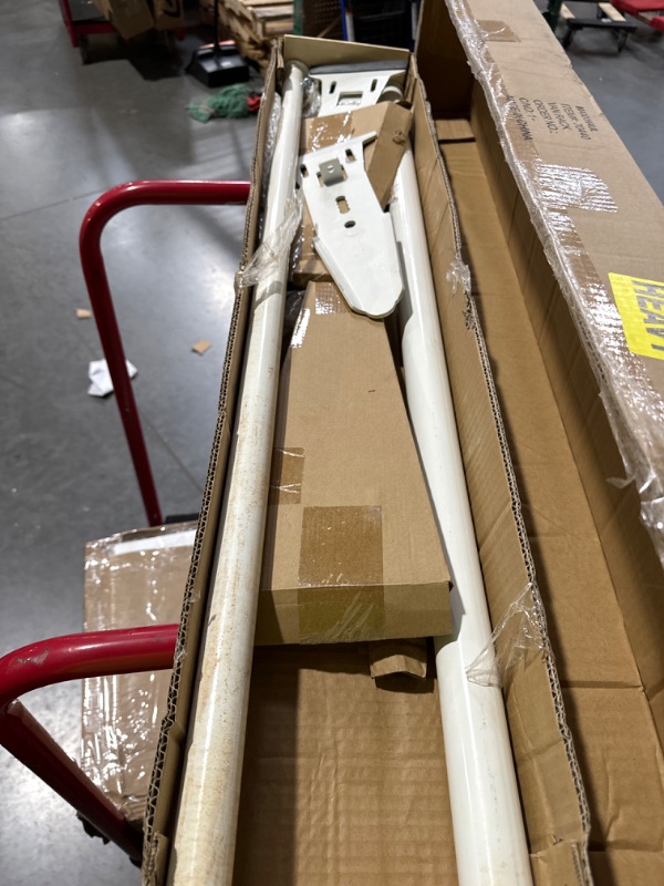 Photo 2 of ***PARTS ONLY***MaxxHaul 70440 Gutter Mount Van Rack (500 lb. Capacity) , White
