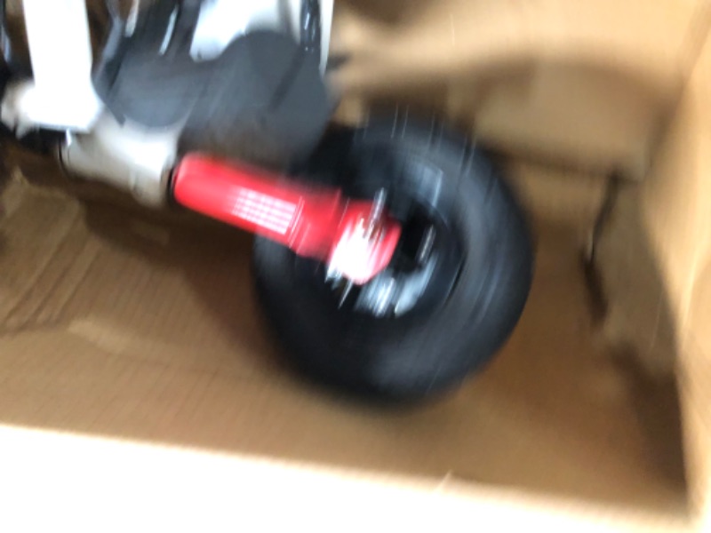 Photo 2 of ***nonrefundable***Razor E200 Electric Scooter - 8" Air-Filled Tires, 200-Watt Motor, Up to 12 mph and 40 min of Ride Time Standing Ride (E200) White