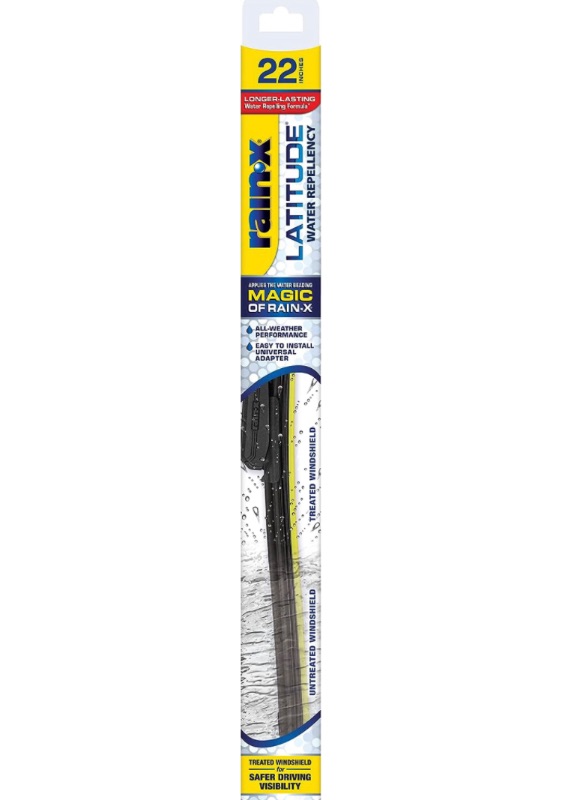 Photo 1 of Rain-X 5079279-2 Latitude 2-In-1 Water Repellent Wiper Blades, 22 in