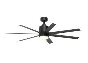 Photo 1 of **NONREFUNDABLE**FOR PARTS OR REPAIR**SEE NOTES**
Fanimation Studio Collection Blitz 56-in Black Integrated LED Indoor/Outdoor Ceiling Fan with Light and Remote (7-Blade)
