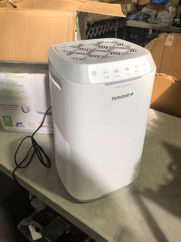 Photo 3 of ***USED - NOT FUNCTIONAL - SEE COMMENTS***
The OxyPure ZERO from NuWave Features an Advanced Dual 3-stage Filtration System