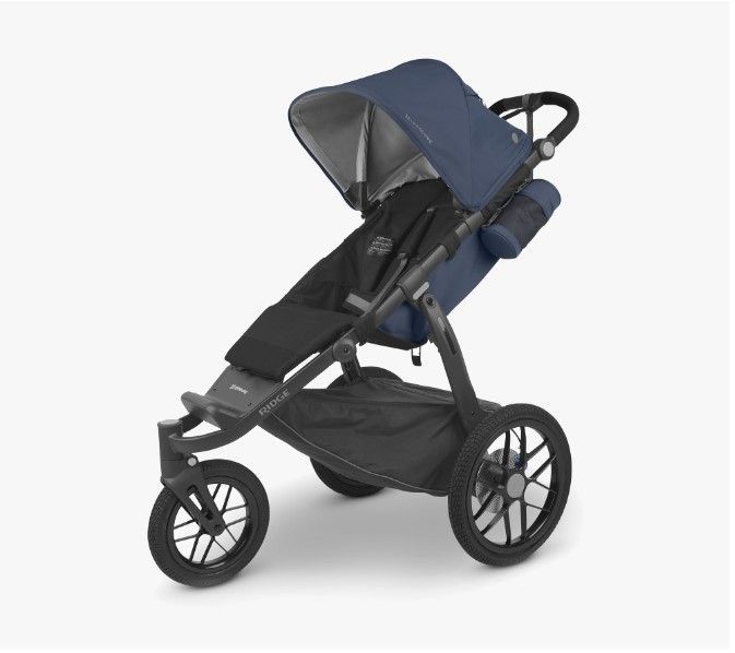 Photo 1 of Cruz V2 Stroller - Gregory (Blue mélange/Silver/Saddle Leather) blue melange GREGORY