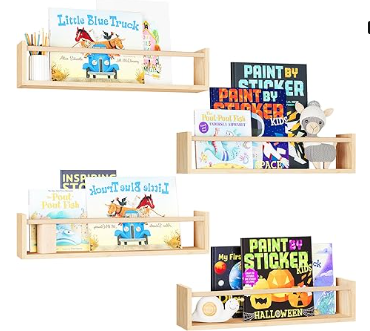 Photo 1 of ***NOT FUNCTIONAL - BOARDS ONLY - HARDWARE AND SUPPORTS NOT INCLUDED - FOR PARTS ONLY - NONREFUNDABLE***
Fixwal Nursery Book Shelves