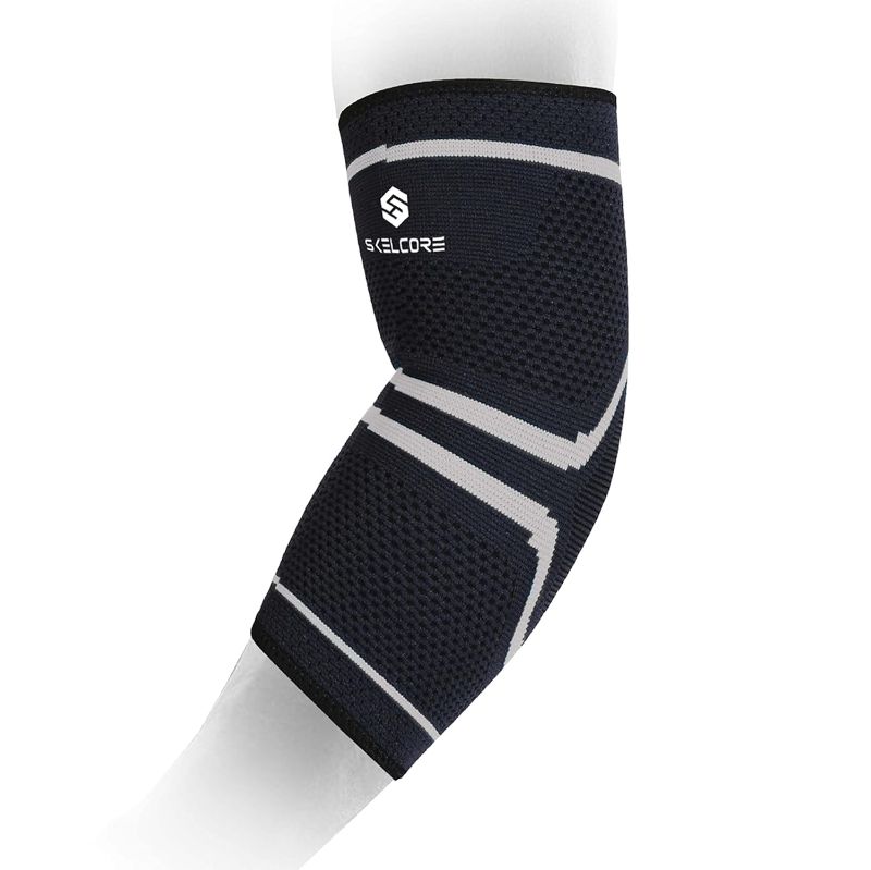 Photo 1 of ***bundle of 3****Elbow Brace Compression Sleeve - 1 pair Arm Support Sleeves for Men and Women Forearm Pain Relief Pads Braces for Tendonitis, Tennis & Golfers Elbow Treatment, Arthritis, Weightlifting - Small