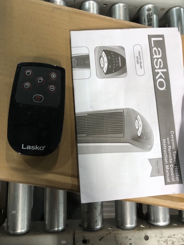 Photo 2 of ***stock photo****Lasko Oscillating Tower Fan, Remote Control