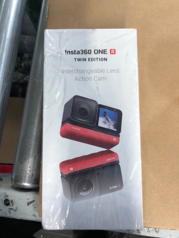 Photo 3 of insta360 ONE R Twin Edition – 4K Action Camera & 5.7K 360 Camera with Interchangeable Lenses, Stabilization, IPX8 Waterproof, Touch Screen, AI Editing