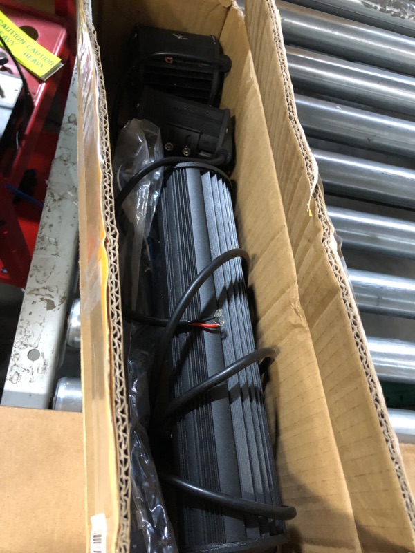 Photo 1 of DOT 5D 12INCH 72W LED Light Bar+4Inch 60W LED Cube Pods with Wiring Kit Combo for Driving Lamp Polaris Ranger Honda Pioneer Can Am X3 Maverick Grand Cherokee XJ Dodge UTV ATV 4WD Trucks Boat Defender 5D LENS 12 IN Straight light bar 12 Inch