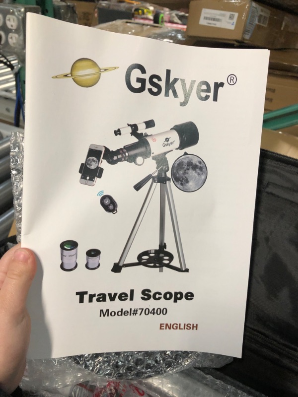 Photo 4 of Gskyer Telescope, 70mm Aperture 400mm AZ Mount Astronomical Refracting Telescope for Kids Beginners