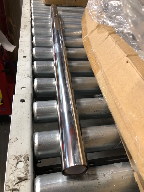 Photo 1 of FuFin One-Way Window Privacy Film with Free Installation Tools,Silver 27.6Inch×78.7Inch