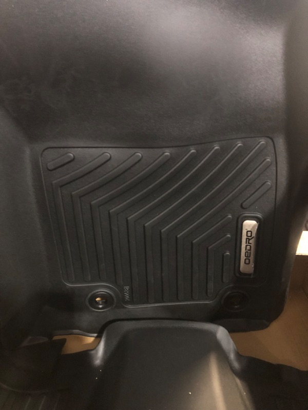 Photo 6 of ***MISSING ONE FRONT MAT***
OEDRO Floor Mats Compatible for 2013-2023 Toyota 4Runner / 2014-2022 Lexus GX460, Unique Black TPE All-Weather Guard ONLY BACK MAT AND ONE FRONT MAT