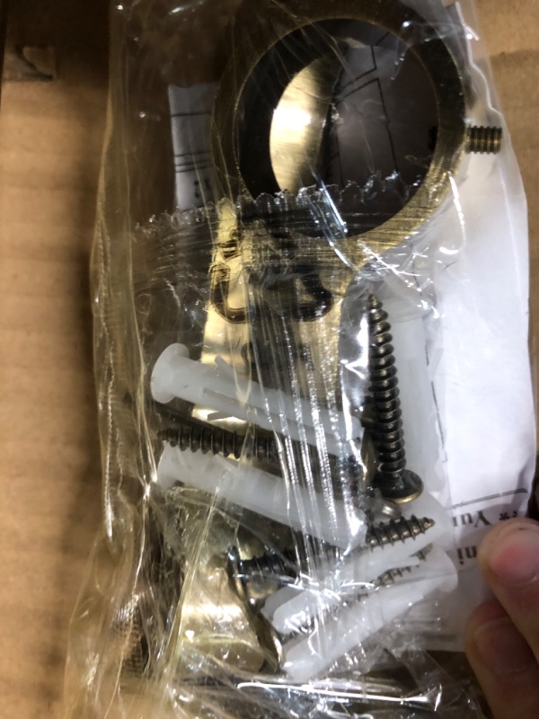 Photo 1 of Heavy Curtain Rod,Adjustable Curtain Rod 1 inch Rods for Windows 28 to 48 inch 