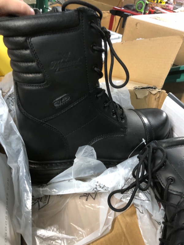 Photo 3 of Thorogood GEN-Flex2 8” Side-Zip Black Tactical Boots for Men and Women 