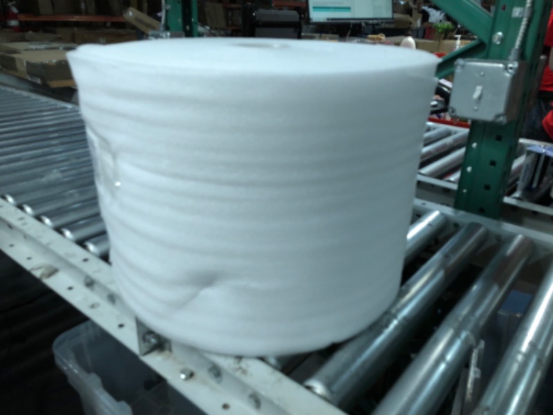 Photo 2 of Uboxes Foam Wrap Roll 320' x 12 Wide 1/16 Thick Cushion - 12 Perforation, White, FOAM11622512 320 Feet