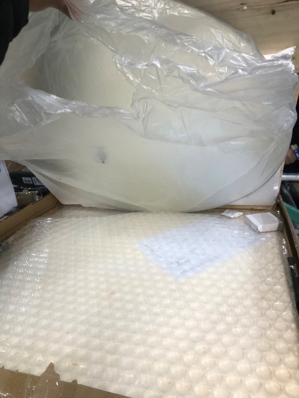 Photo 1 of TITAMEG Frameless Round Mirror 28 Inch