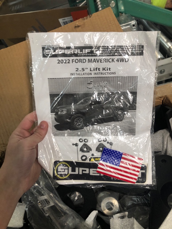 Photo 3 of Superlift | 9755 | 2.5" Lift Kit - Complete Lift Kit with Strut Spacers (No Shocks) | Fits 2022-2023 Ford Maverick