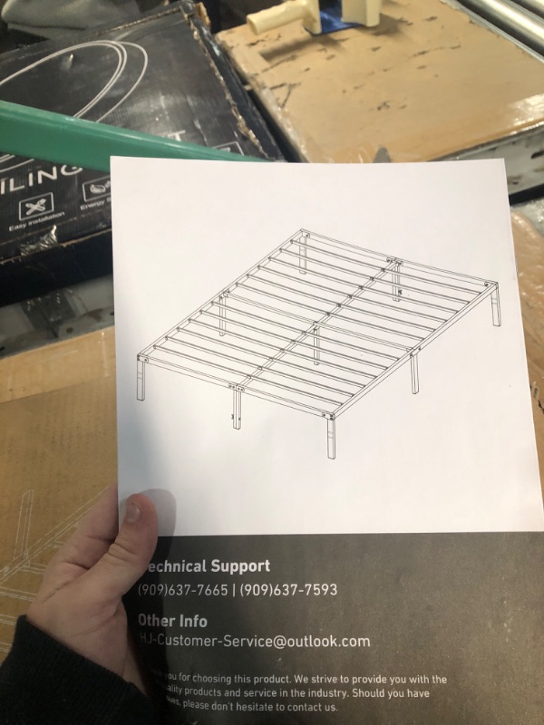 Photo 4 of ***PARTS ONLY***Metal Bed Frame Queen