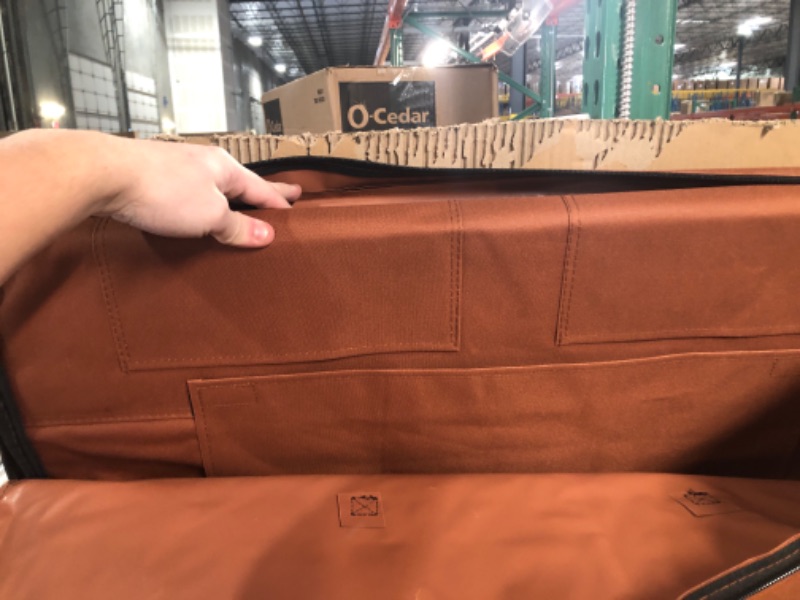 Photo 3 of ***CARRYING BAG IS SLIGHTY RIPPED***
Go Pet Club AB32 Soft Dog Crate, Brown - 32 inches L x 22.2 inches W x 23.5 inches H