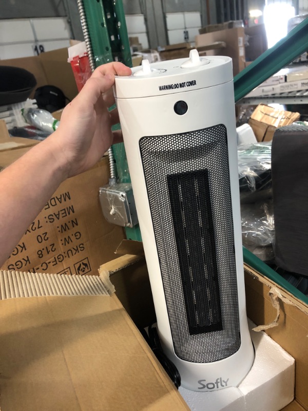 Photo 3 of ***DOES NOT WORK**** ***NON REFUNDABLE***
Sofly Electric Space Heater,1500W/900W PTC Ceramic Tower Heater with Oscillation, Thermostat 
